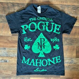 Pogues Mahone Tee Small Gildan 100% Cotton
